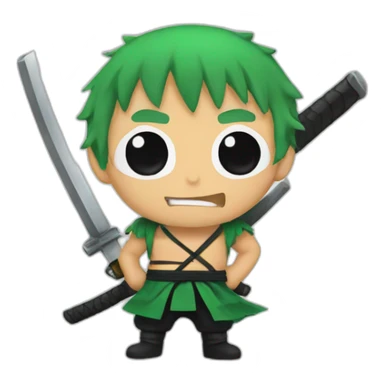 Zoro emoji sticker