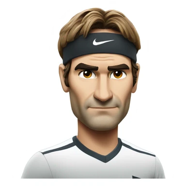 Roger Federer sticker
