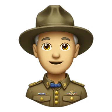 Baden-Powell sticker