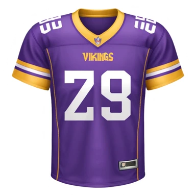 Minnosoto vikings jersey | need only jersey without numbers sticker