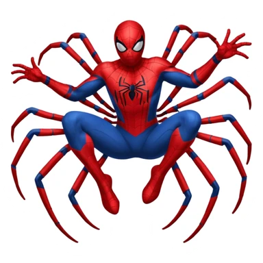 Spider man emoji sticker