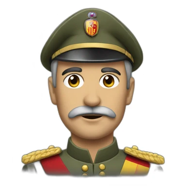 catalan army general sticker