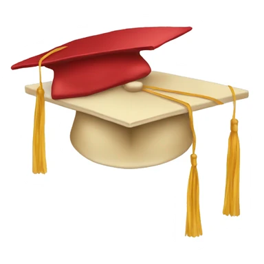 graduation hat sticker