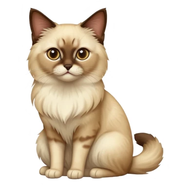 Balinese katze sticker