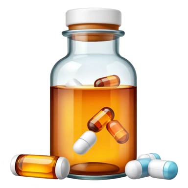 medicine bottle  sticker
