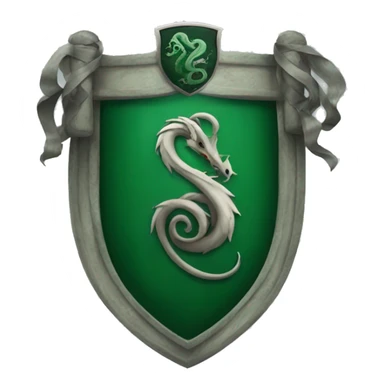 Slytherin House Crest sticker