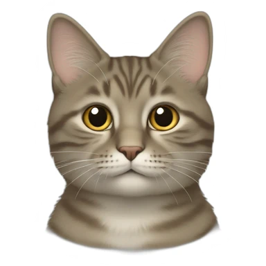 un chat dans une fusée sticker