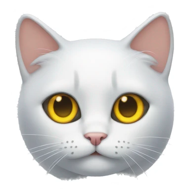 cat with aura sticker