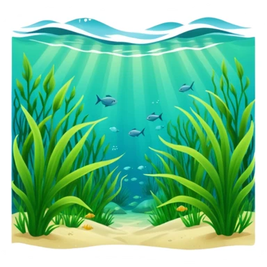 Seagrass Meadow sticker