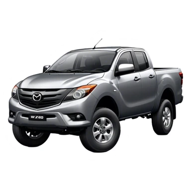 Mazda BT-50 - Mazda (Model Year: 2022) (Iconic colour: Dark Silver) sticker