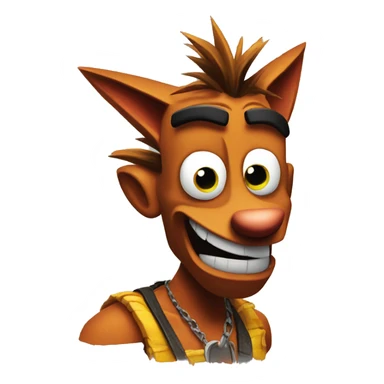 Crash Bandicoot sticker