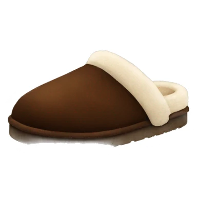 dark brown ugg slippers sticker