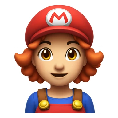 Mario Girl sticker