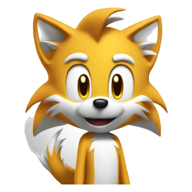 tails sonic sticker