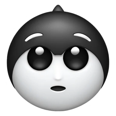 riesgo biológico color negro con blanco sticker