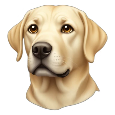 cool labrador sticker