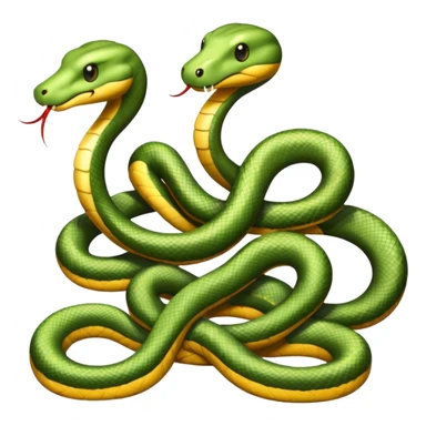 snakes wearing t-shirts sticker
