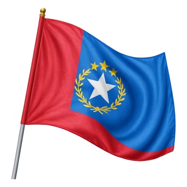 a flag Naples city sticker