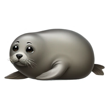 seal with itchy leg sticker