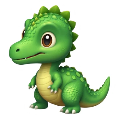 baby dinosaur  sticker