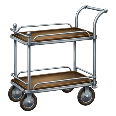 hotel luggage cart vintage sticker