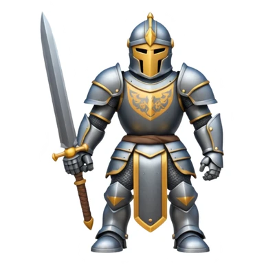 Mega knight from clash Royale sticker