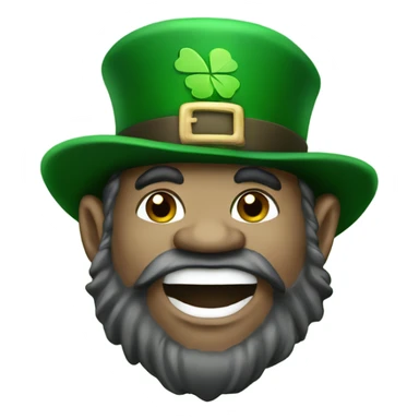 Leprechaun football  sticker