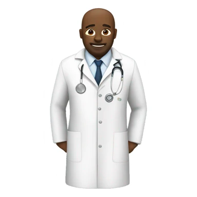 White doctor coat (the coat only, no headneeded) sticker