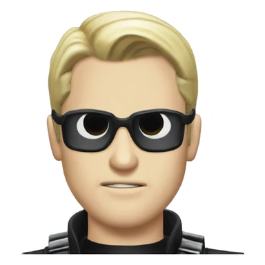 Albert Wesker from Resident Evil sticker