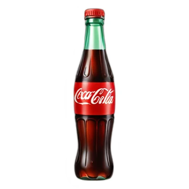 Bouteille de coca cola simple sticker