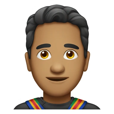 bolivian person sticker