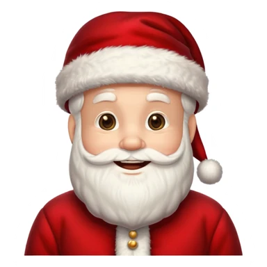 santa clause sticker