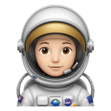 Astronaut sticker