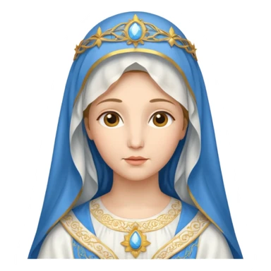 Virgem maria sticker