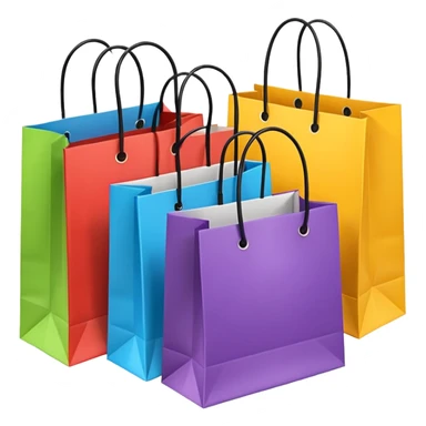 bolsas de compras sticker