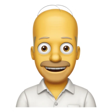 the simpsons, Different every character, only one at a time. sticker