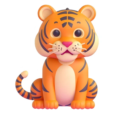 tiger sticker