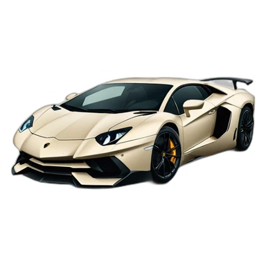 Lamborghini aventador svj sticker
