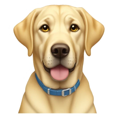 yellow lab named newman sticker