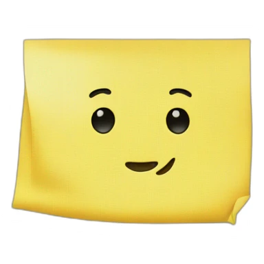 Yellow newsletter sticker