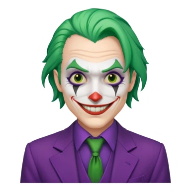 scary arkham joker sticker