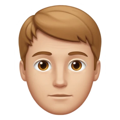 huge headed white guy sticker