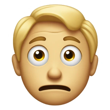 Disturbed dizzy emoji sticker