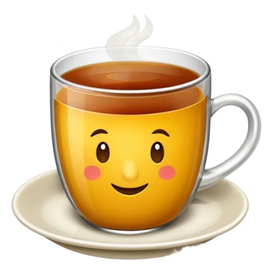 Çay bardağı ince belli tür sticker