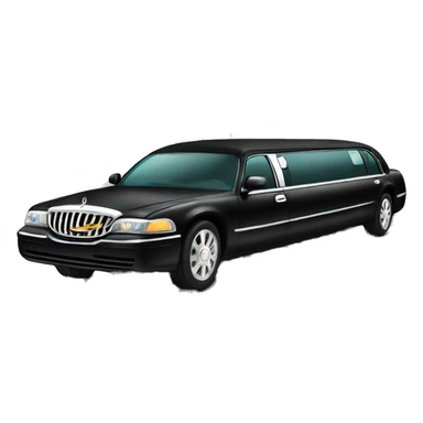 Limo car sticker