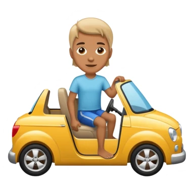 drive with flipflops sticker