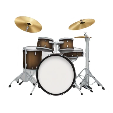 full drumset sticker