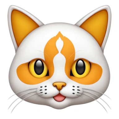 Tatlı bir kedi ama kurdeleli sticker