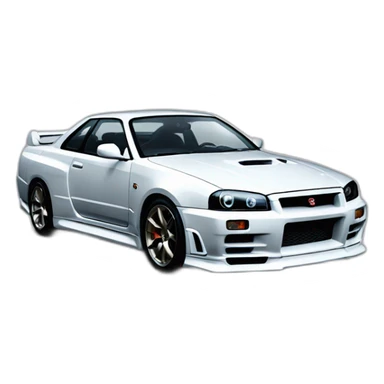 Nissan r34 sticker