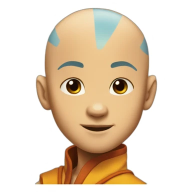 Aang avatar status sticker